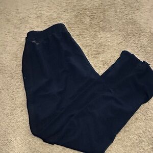 Barco Uniforms Men's Navy scrubs, zippers at ankles, side pocket